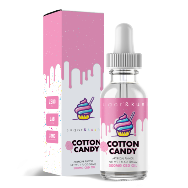 CBD Tincture Cotton Candy 500mg