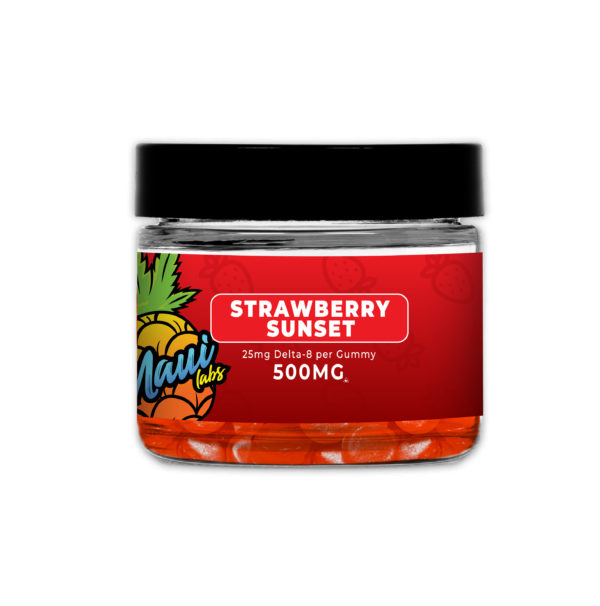 Maui Labs Delta 8 Gummies Strawberry Sunset