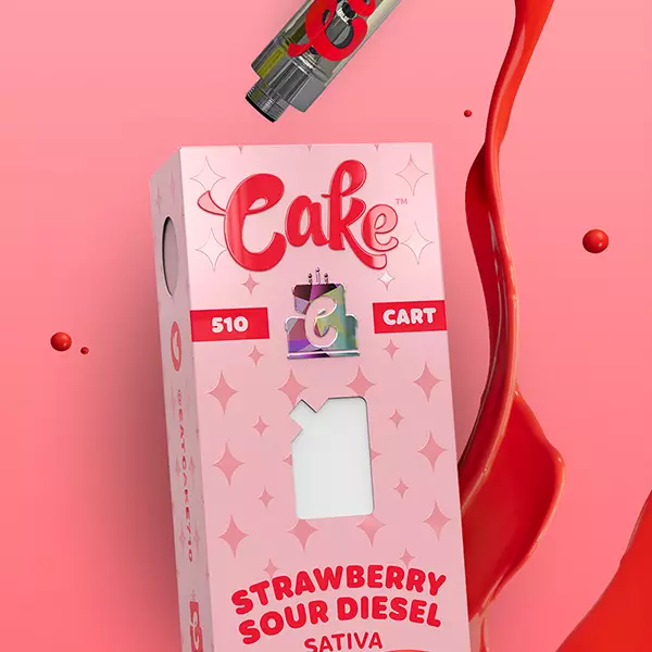 cake strawberry sour diesel 510 cartridge