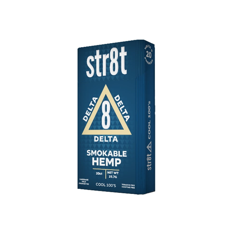 Delta 8 Cigarettes by STR8T | 20 count - Same Day Shipping | CBD Savage