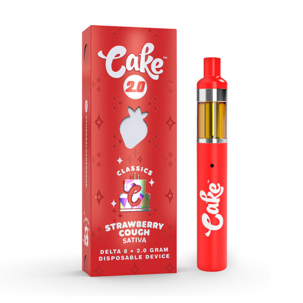 cake 2 gram disposable strawberry cough