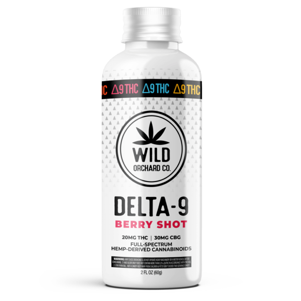 D9-Berry-shot-Bottle Delta 9 THC