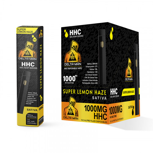 Delta Man HHC Disposables Super Lemon Haze