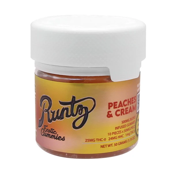 Runtz-Exotic-Gummies-Peaches-and-Cream