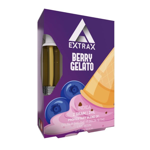 delta extrax live resin cartridge berry gelato