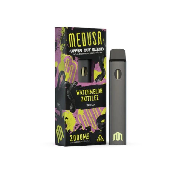 medusa upper cut disposable 2g indica watermelon zkittlez