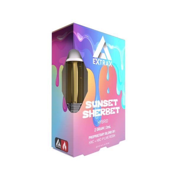 sunset sherbet hxc hxc-p-cartridge 2 gram