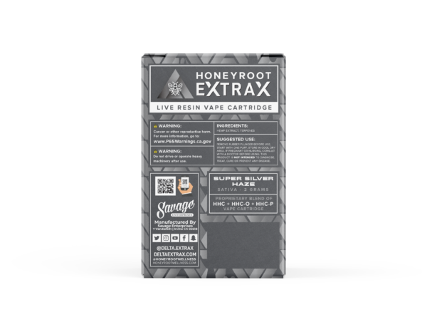 Honeyroot Extrax Live Resin Cartridges | 2 grams - Image 7