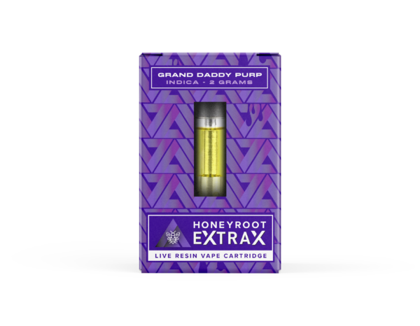 HR x Delta Extrax Cartridges 2 gram Granddaddy Purple