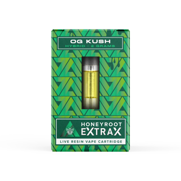 HR x Delta Extrax Cartridges 2 gram OG Kush