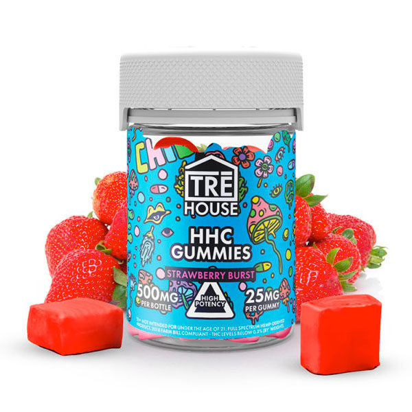 tre house hhc gummies strawberry burst