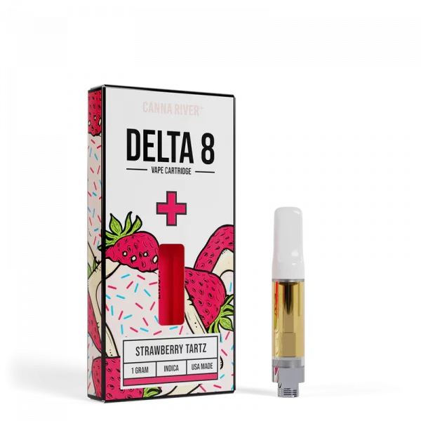 Canna River D8 Cartridge Strawberry Tartz