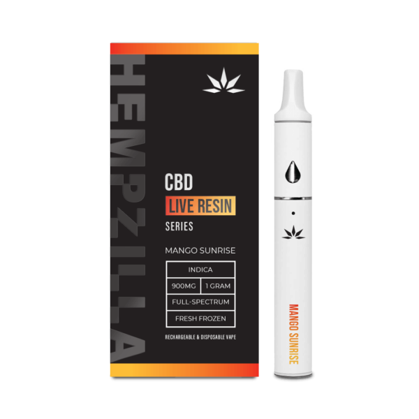 HZ CBD Live Resin 1G Mango Sunrise