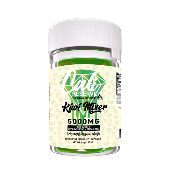 Cali Reserve Gummies Kiwi Mixer 5000mg