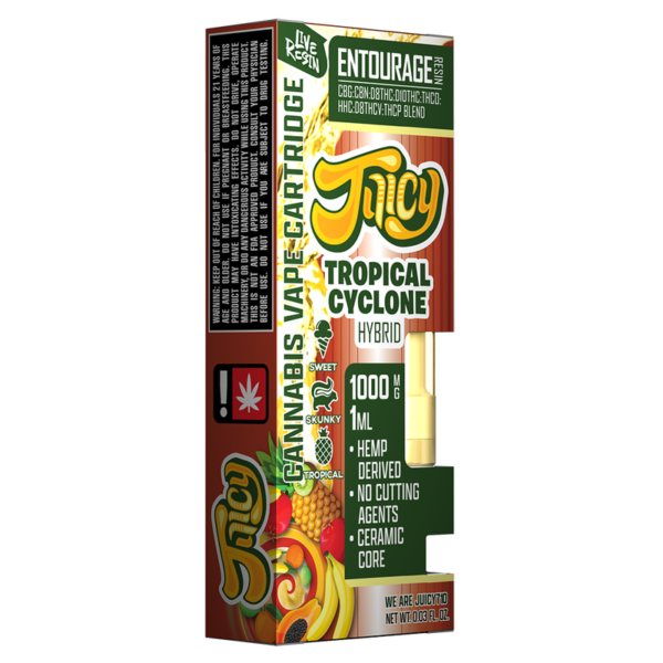 juicy entourage 1000mg cart tropical cyclone