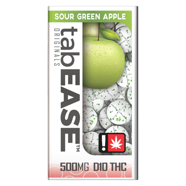 tabease 500mg d10 green apple