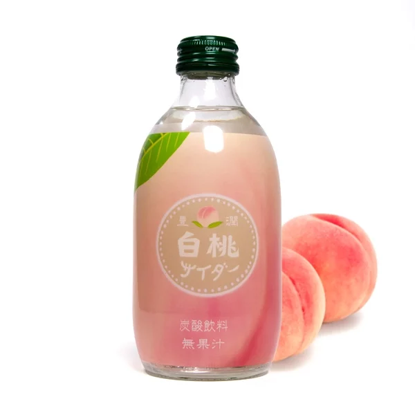 Tomomasu White Peach Soda 300ml