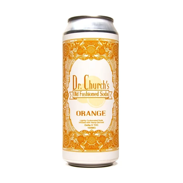 dr churchs delta-8 soda orange