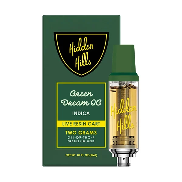 hidden hills cartridges green dream og