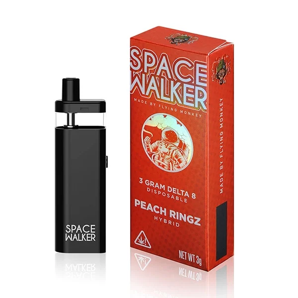 space walker 3g-delta-8 disposable peach rintz