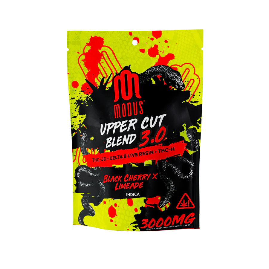 Modus Upper Cut Blend 3.0 Gummies | (20ct) 3000mg | CBD Savage