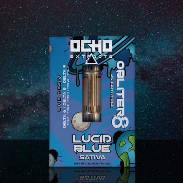 OBLITER8 2 GRAM CARTRIDGE LUCID BLUE