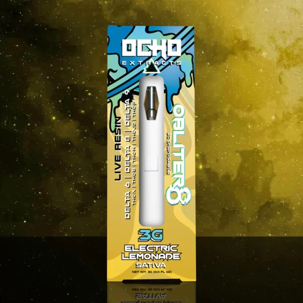 OBLITER8 3 GRAM DISPOSABLE ELECTRIC LEMONADE