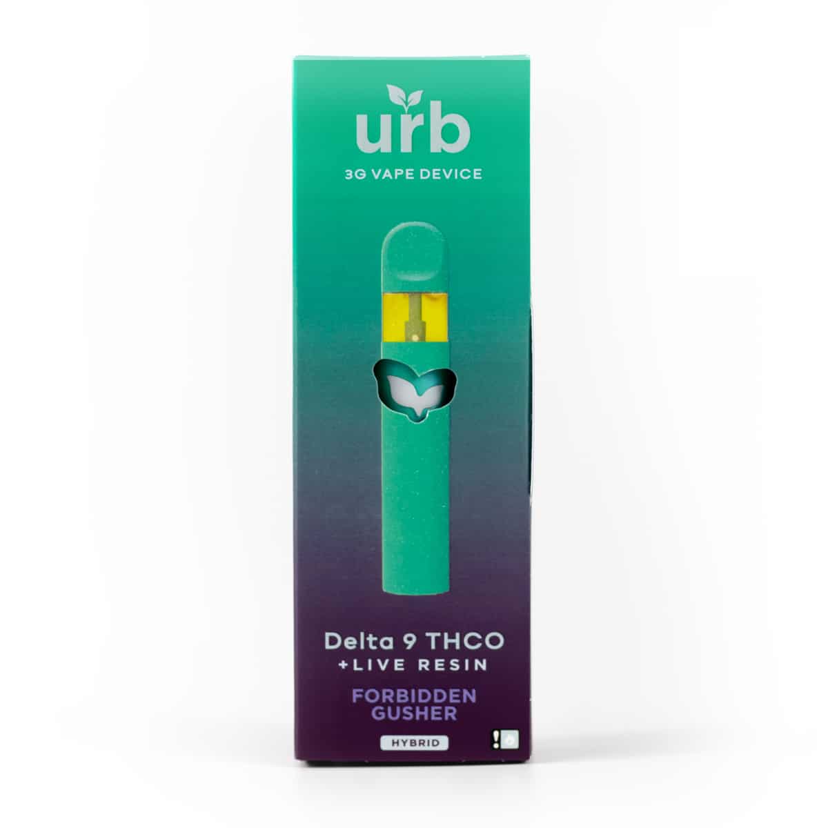 URB D9 Live Resin Disposable 3g CBD Savage