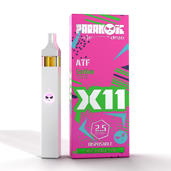 dozo paranoic x11 disposable vape atf
