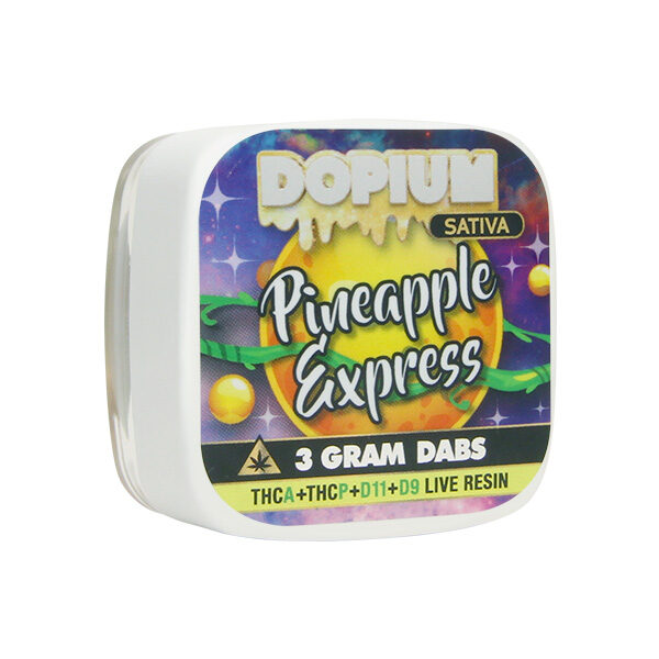 Dopium Live Resin Dabs 3g pineapple express