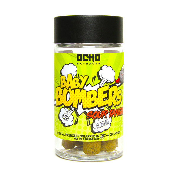 Ocho Extracts Baby Bombers Caviar Pre-Rolls 5g sour tangie