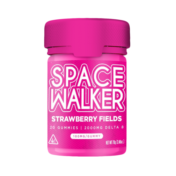 space walker d8 gummies strawberry fields 2000mg