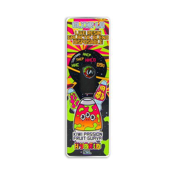 ELYXR Galactic Blend Disposable 2g Kiwi Passion Fruit Guava