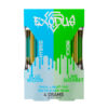 Exodus THC-A Duo Cartridges 4g blue widow & lime sherbet