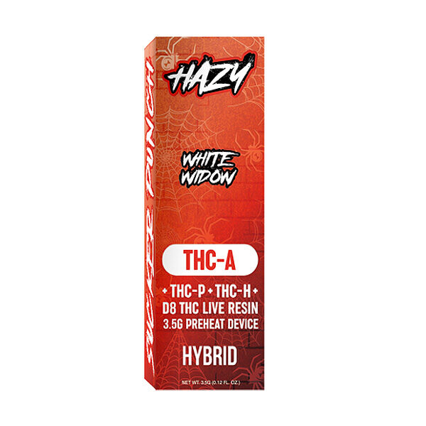 Hazy Extrax Sucker Punch THC-A Disposable 3.5g white widow