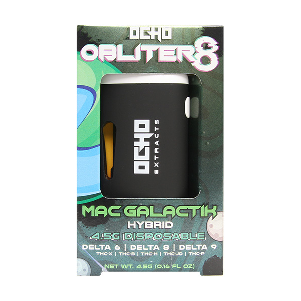 Ocho Extracts Obliter8 Disposable 4.5g mac galactik