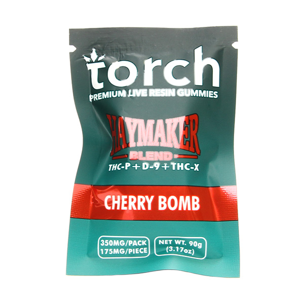 Torch Haymaker Blend Gummies 2 Count Cherry Bomb