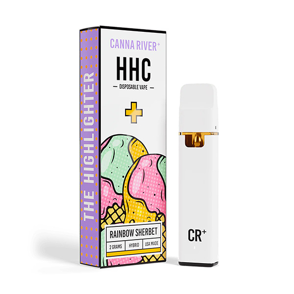 Canna River HHC Disposable 2g Rainbow Sherbet