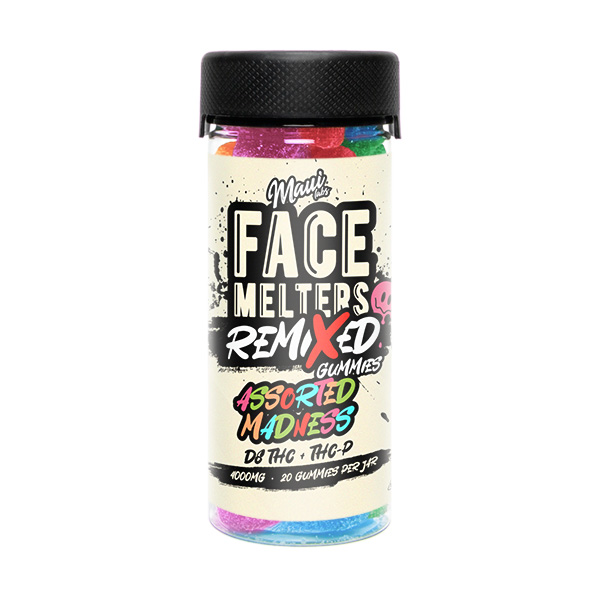 Face Melters Remixed Gummies 4000mg Assorted Madness