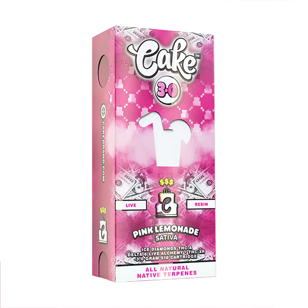 Cake $$$ Live Resin Cartridge - 3 grams Pink Lemonade