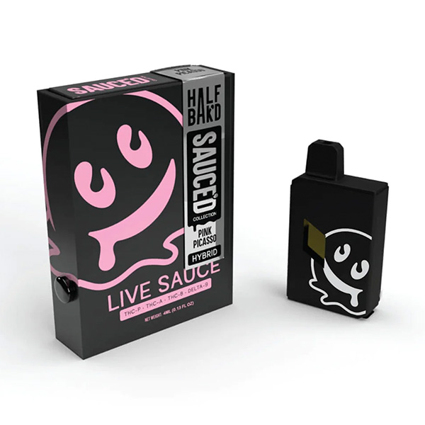 Half Bak'd Sauce'd Collection Disposable 4g Pink Picasso