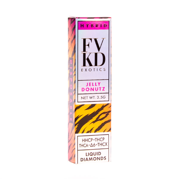 FVKD Exotics Liquid Diamonds Disposable 3.5g jelly donutz