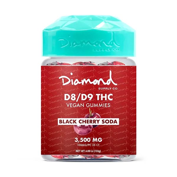 URB x Diamond Supply Co. D8D9 Gummies 3500mg black-cherry-soda