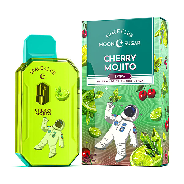 Space Club Moon Sugar Disposable 3g cherry-mojito