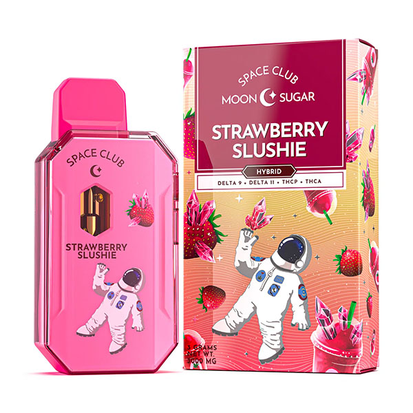 Space Club Moon Sugar Disposable 3g strawberry-slushie