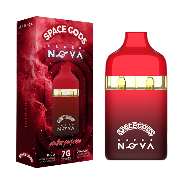 Space Gods Super Nova THC-A Disposable Vape 7g stellar-suprise