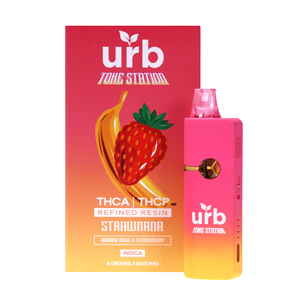URB Toke Station Disposable Vape 6g strawnana