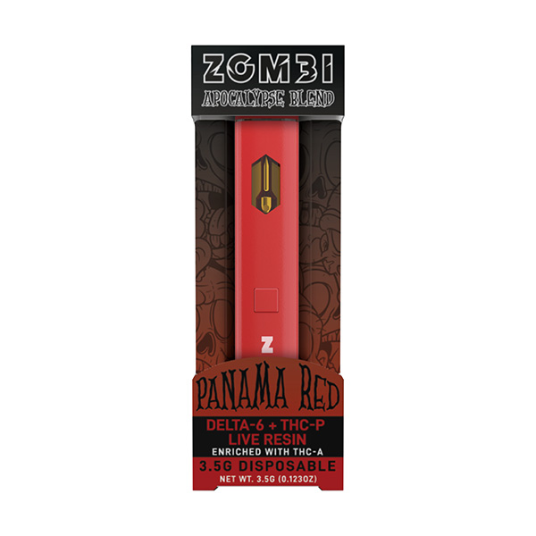 zombi apocolypse blend disposable 3.5g panama red