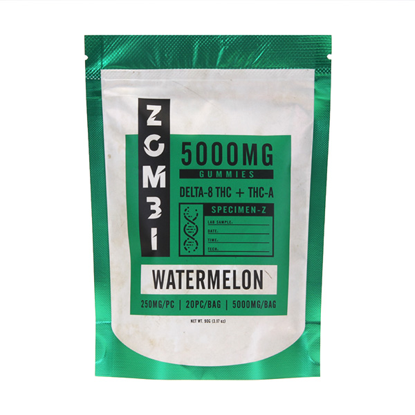 zombi d8 thca 5000mg gummies watermelon