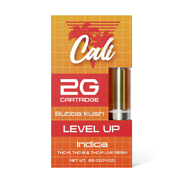 Cali Extrax Level Up Cartridge 2g bubba-kush